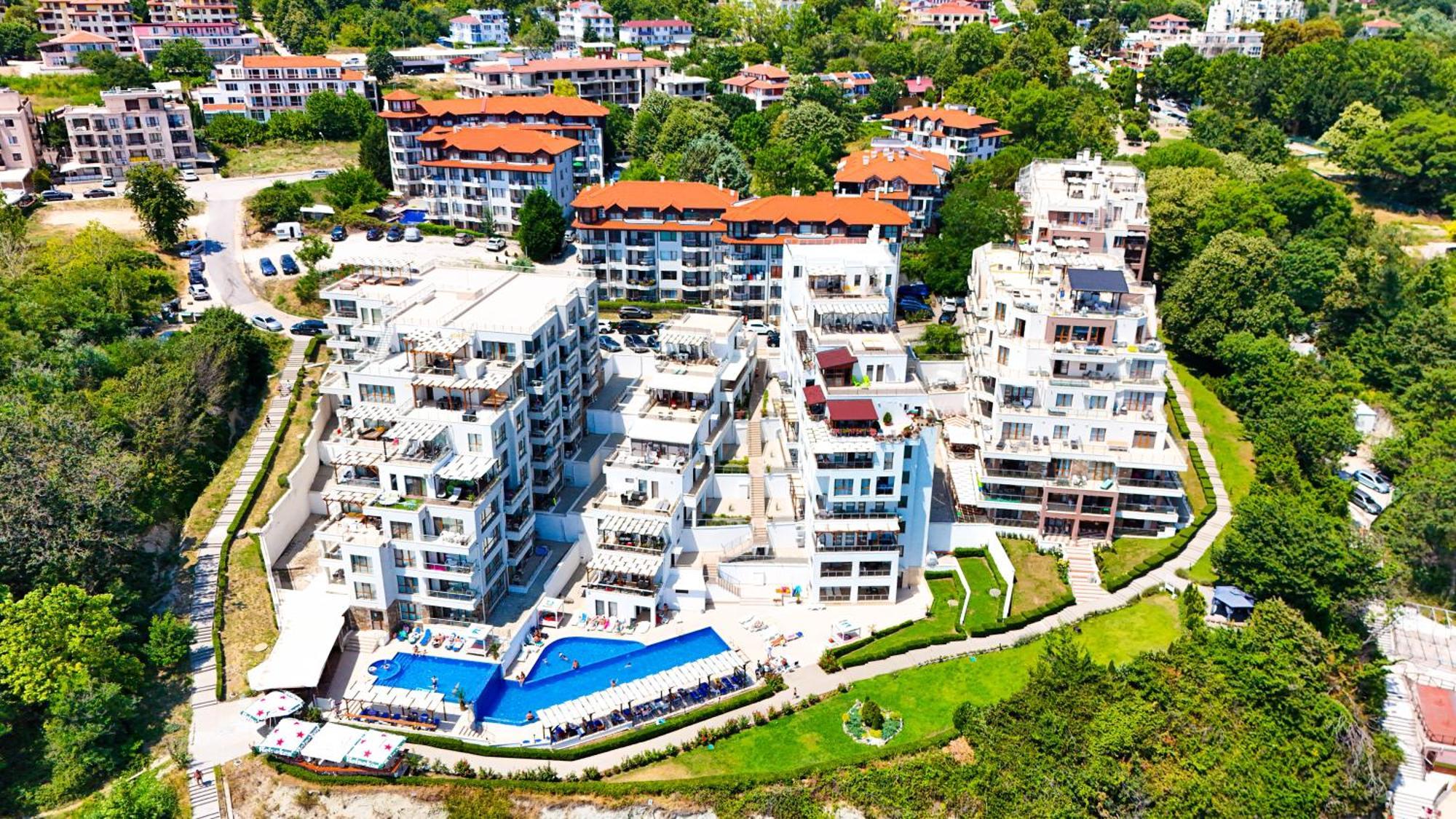 Бяла Клиф Апартментс - Byala Cliff Apartments Экстерьер фото