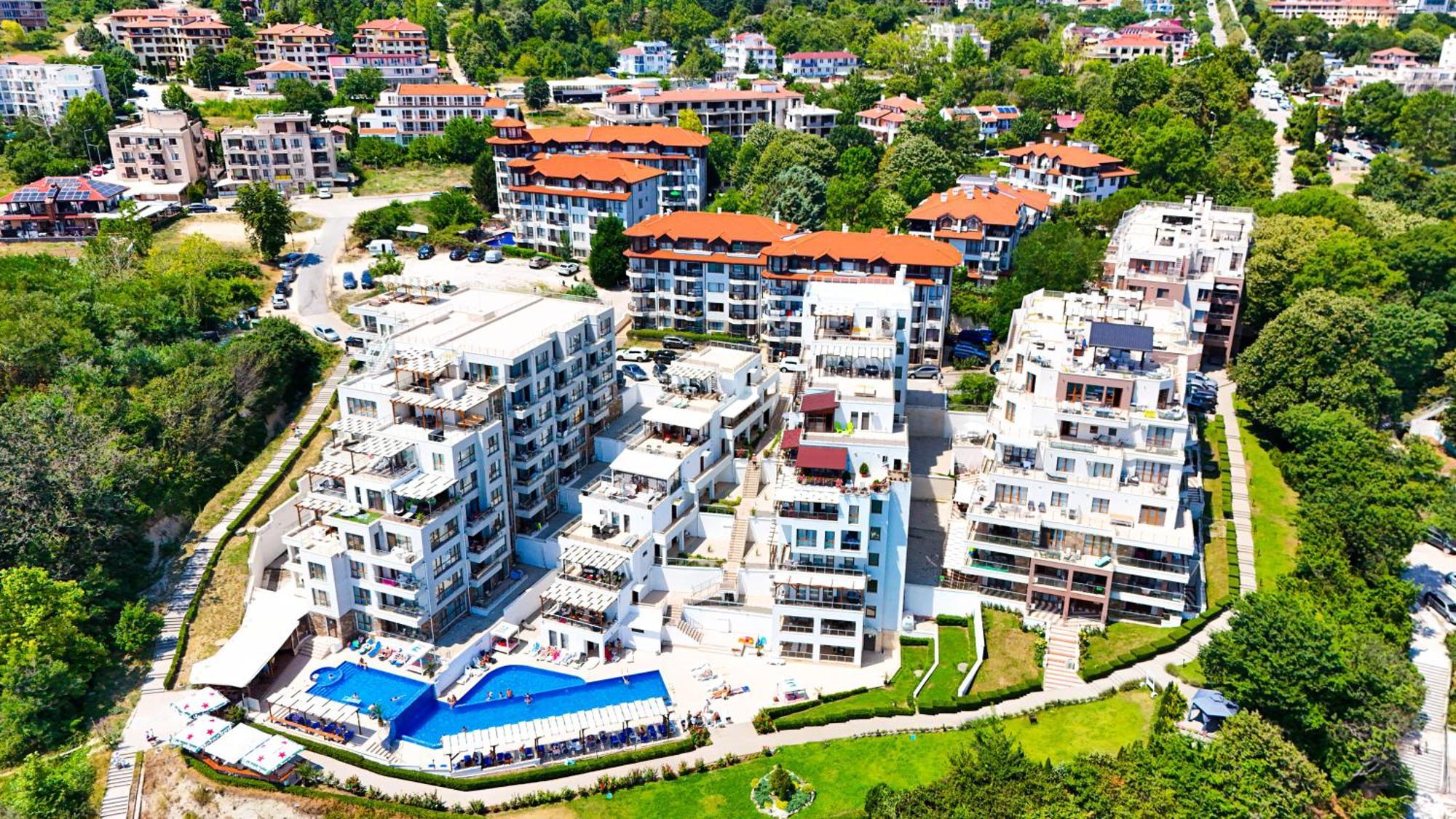 Бяла Клиф Апартментс - Byala Cliff Apartments Экстерьер фото