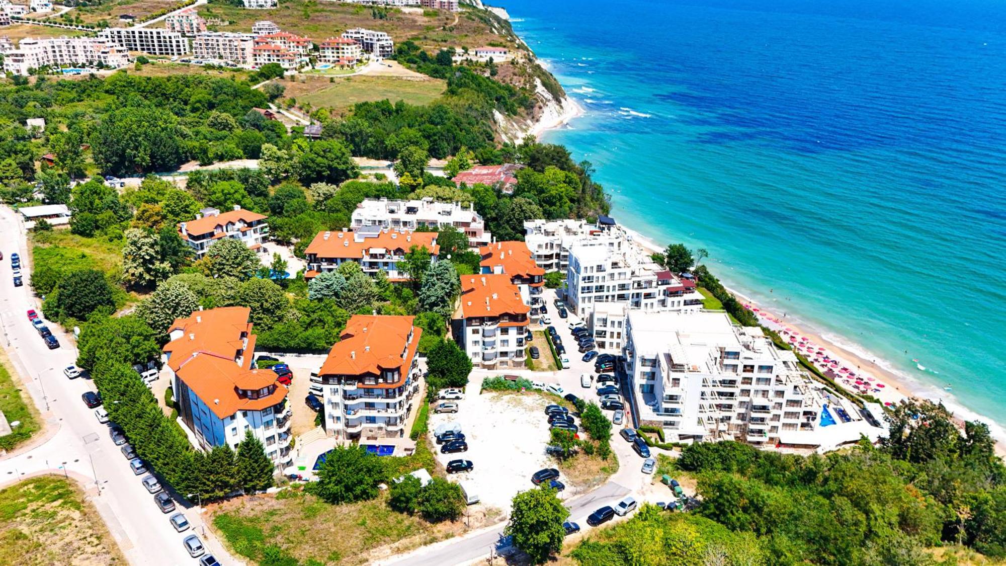 Бяла Клиф Апартментс - Byala Cliff Apartments Экстерьер фото