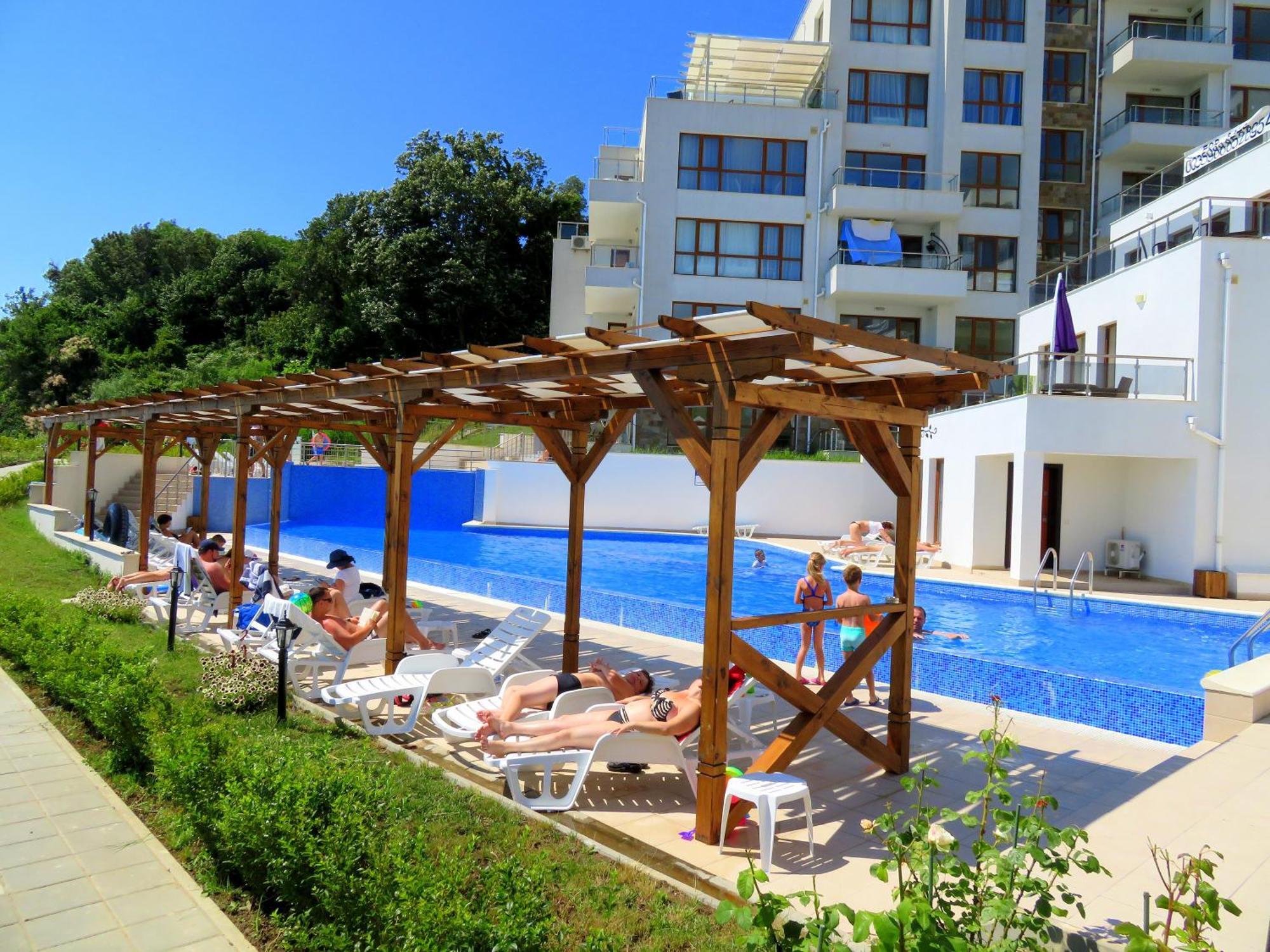 Бяла Клиф Апартментс - Byala Cliff Apartments Экстерьер фото