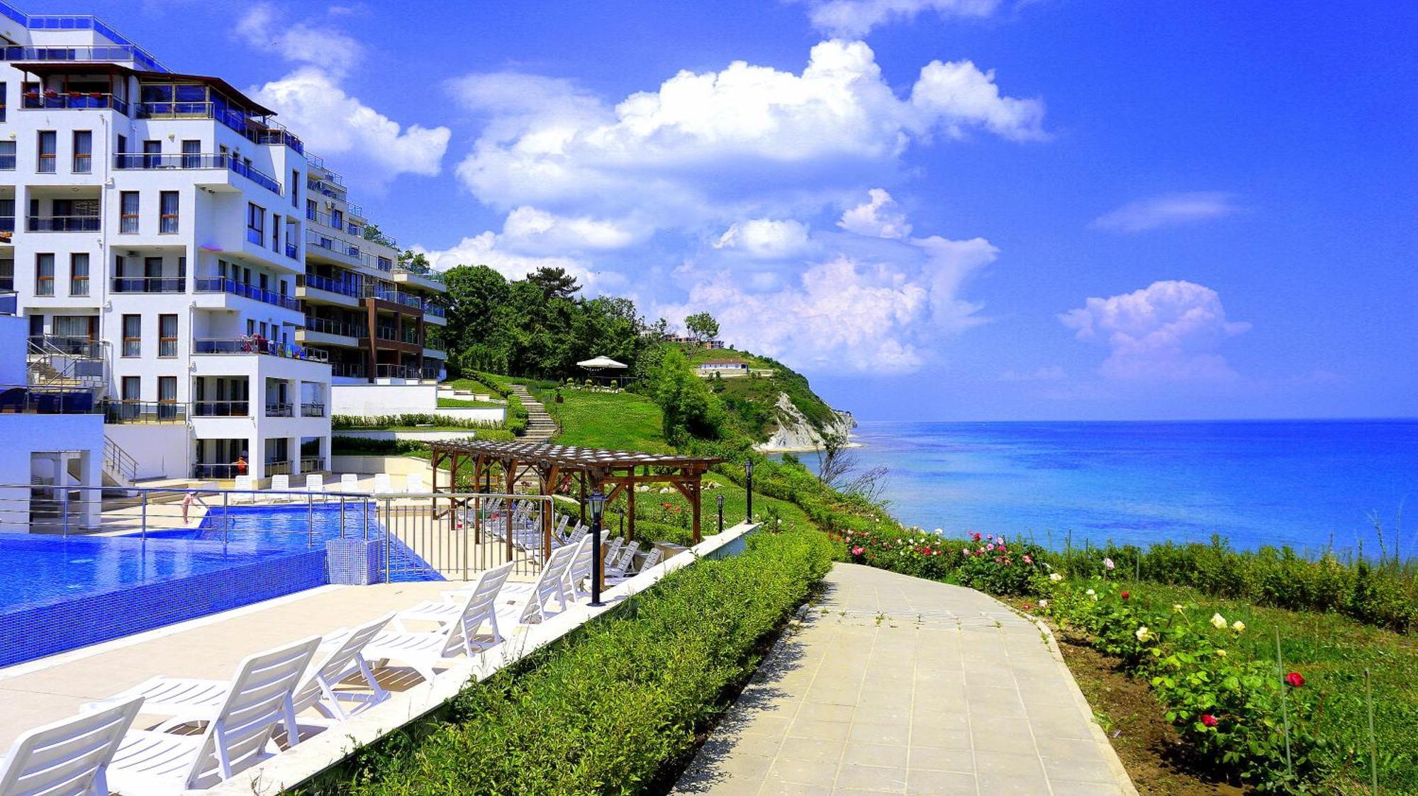 Бяла Клиф Апартментс - Byala Cliff Apartments Экстерьер фото
